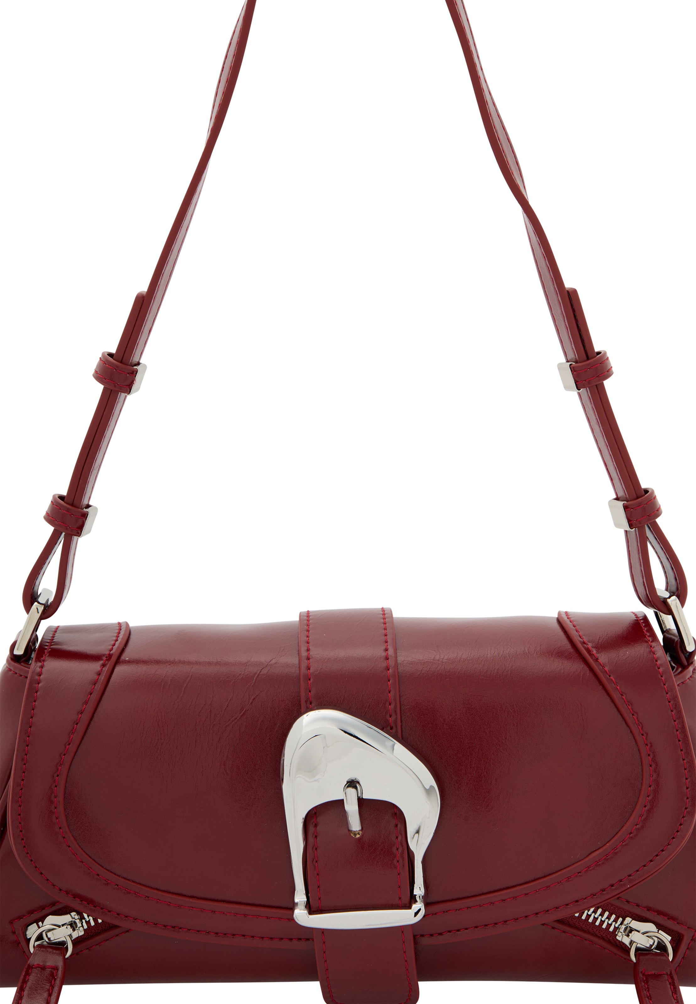 faina Skuldertaske i rød