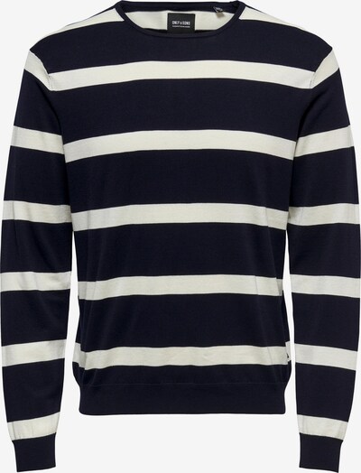 Only & Sons Sweater 'Wyler' in Navy / White, Item view