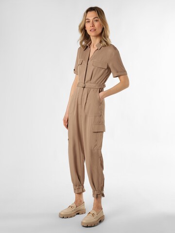 Ipuri Jumpsuit in Beige: voorkant