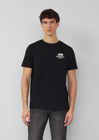 T-Shirt s.Oliver en noir : devant