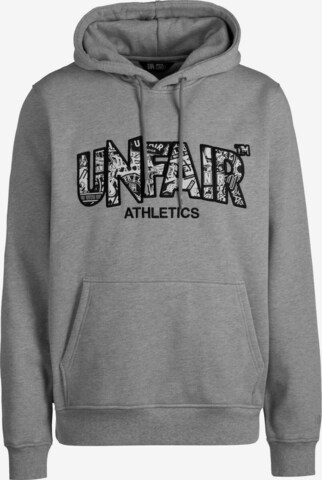 Felpa di Unfair Athletics in grigio: frontale