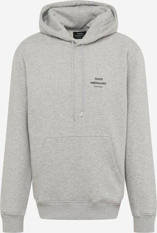 MADS NORGAARD COPENHAGEN Sweatshirt in Grijs: voorkant