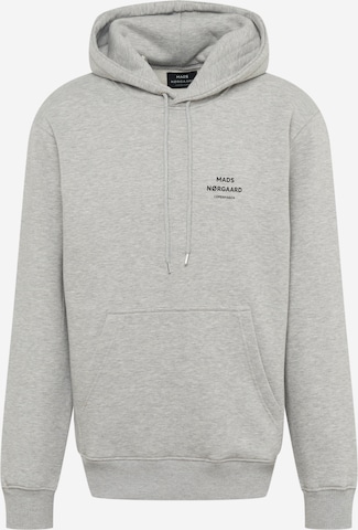 MADS NORGAARD COPENHAGEN Sweatshirt in Grey: front