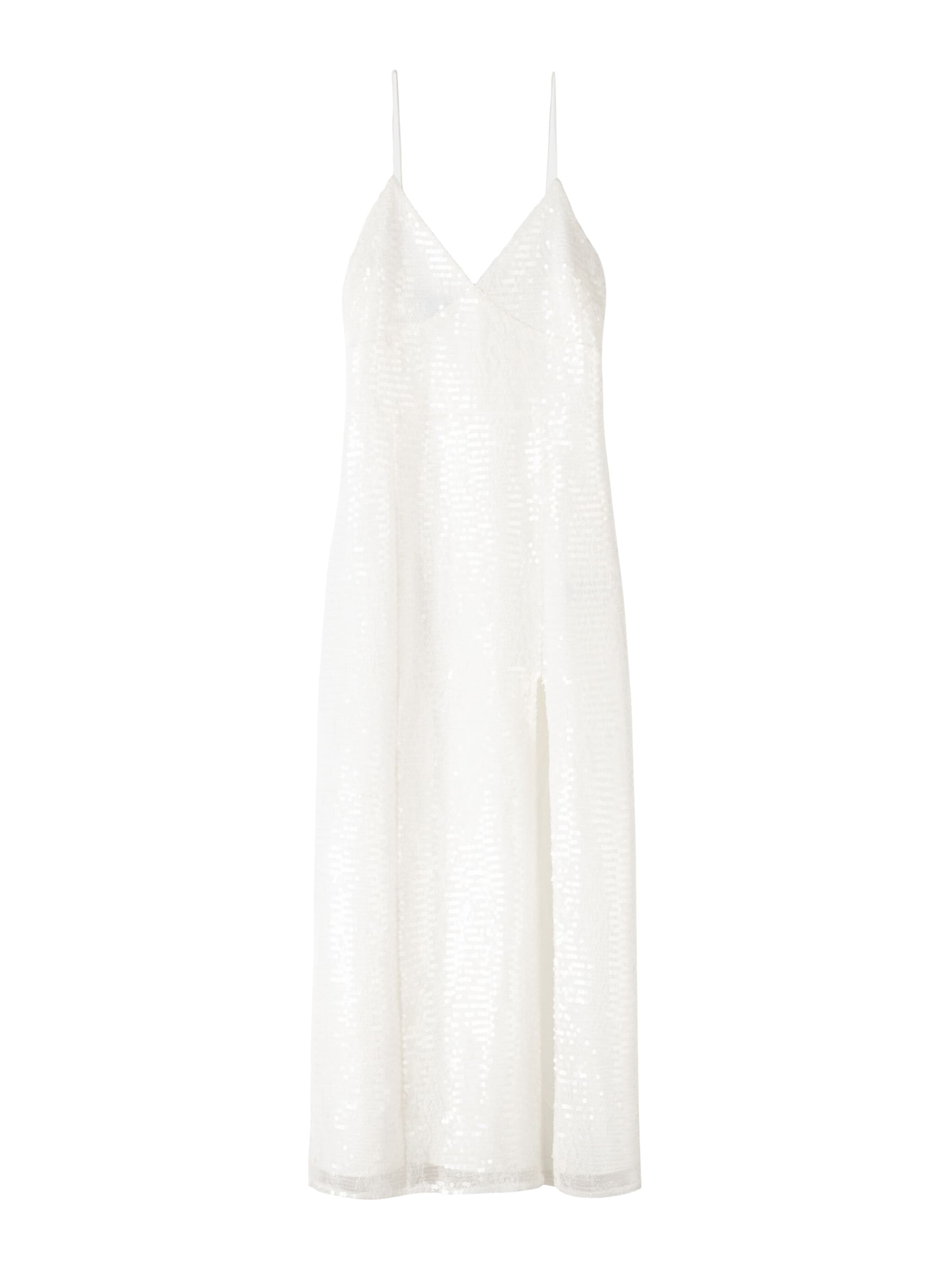 Bershka Večerné šaty - biela, Produkt