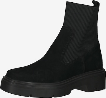 BULLBOXER Ankle Boots in Black: front