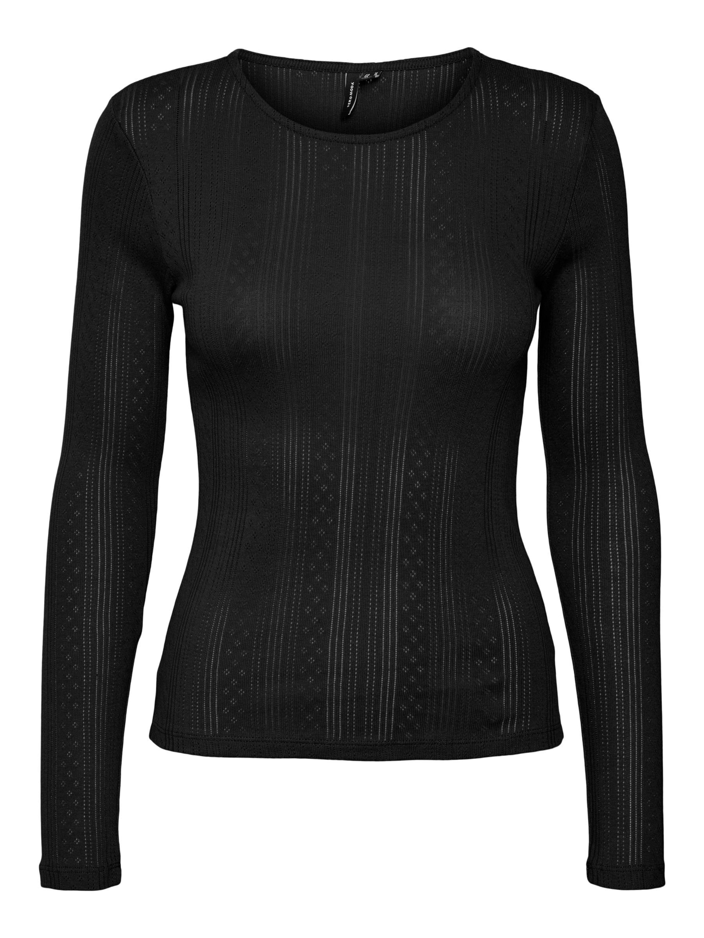 VERO MODA - Camiseta 'VMLisa' en negro: frente