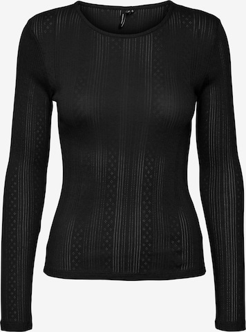 VERO MODA Μπλουζάκι 'VMLisa' σε μαύρο: μπροστά