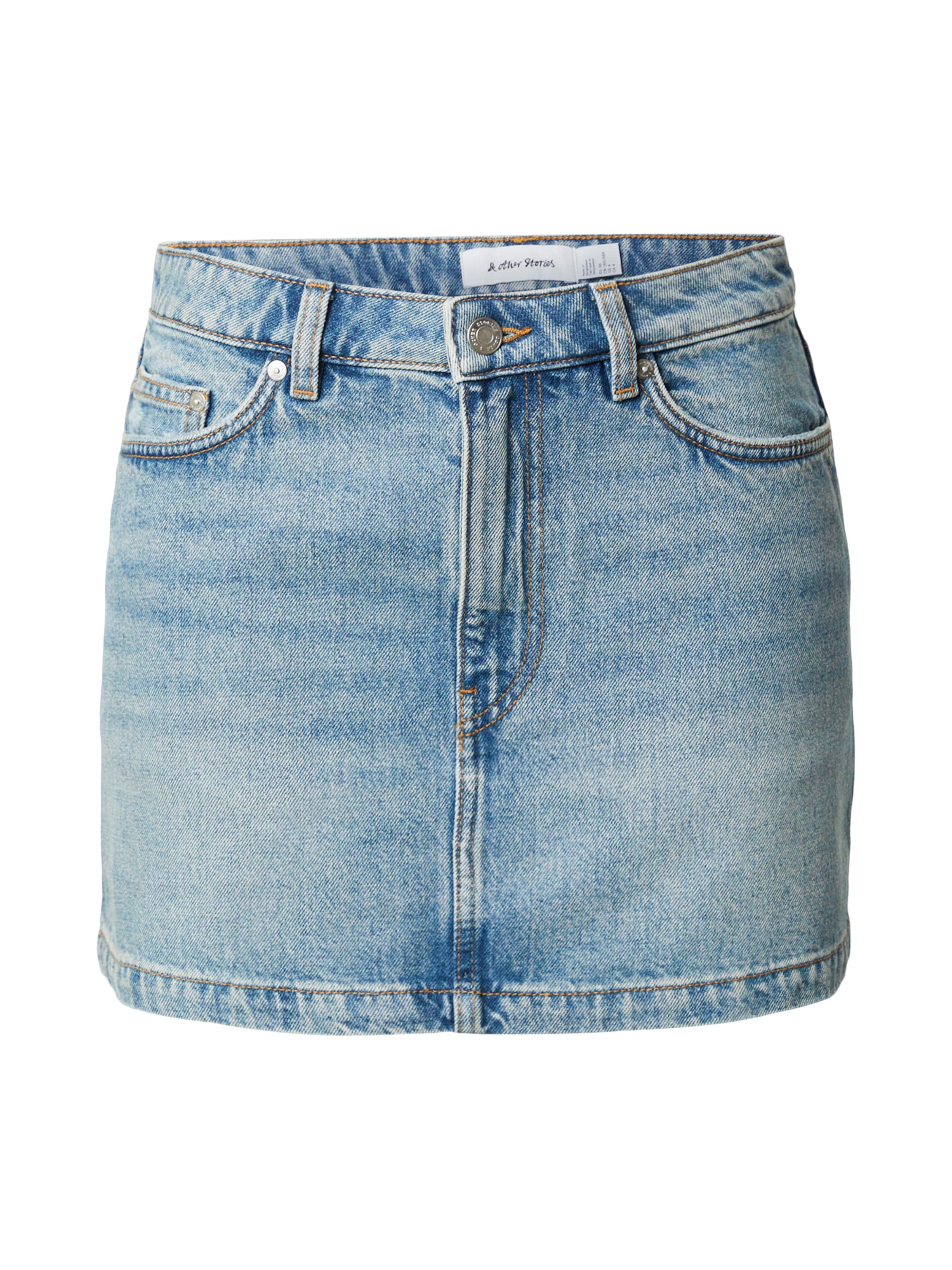 & Other Stories Sukně – modrá: přední strana