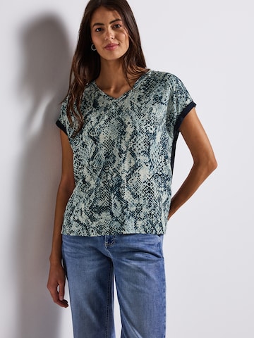 STREET ONE Shirt in Blue: front