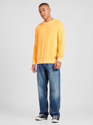 CAMP DAVID Sweatshirt in Oranje