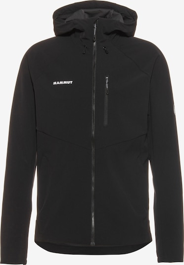 MAMMUT Veste outdoor 'Ultimate Comfort' en noir / blanc, Vue avec produit