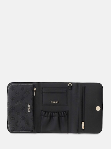 GUESS Passhülle 'Wilder' in Schwarz