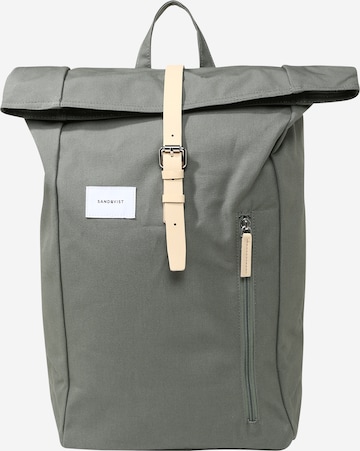 SANDQVIST Backpack 'Dante' in Grey: front