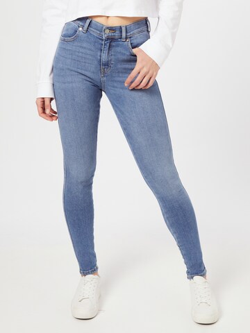 Dr. Denim Skinny Jeans 'Lexy' in Blauw: voorkant