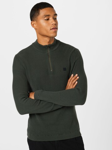 Only & Sons Sweater 'WEB' in Green: front