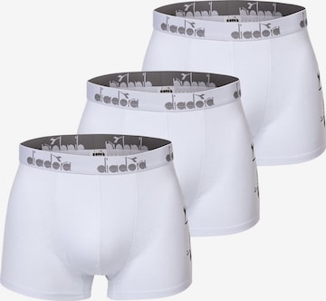 Boxer di Diadora in bianco: frontale