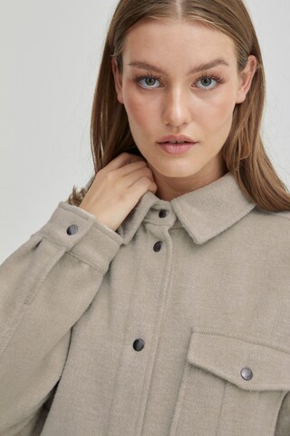 PULZ Jeans - Chaqueta de entretiempo 'PZPEYTON' en beige