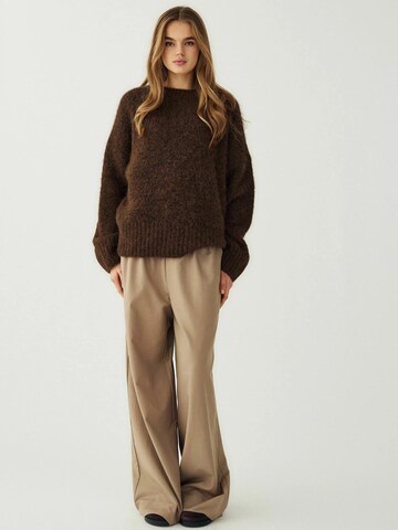 Pull-over ' N-Monika Knit ' Noella en marron