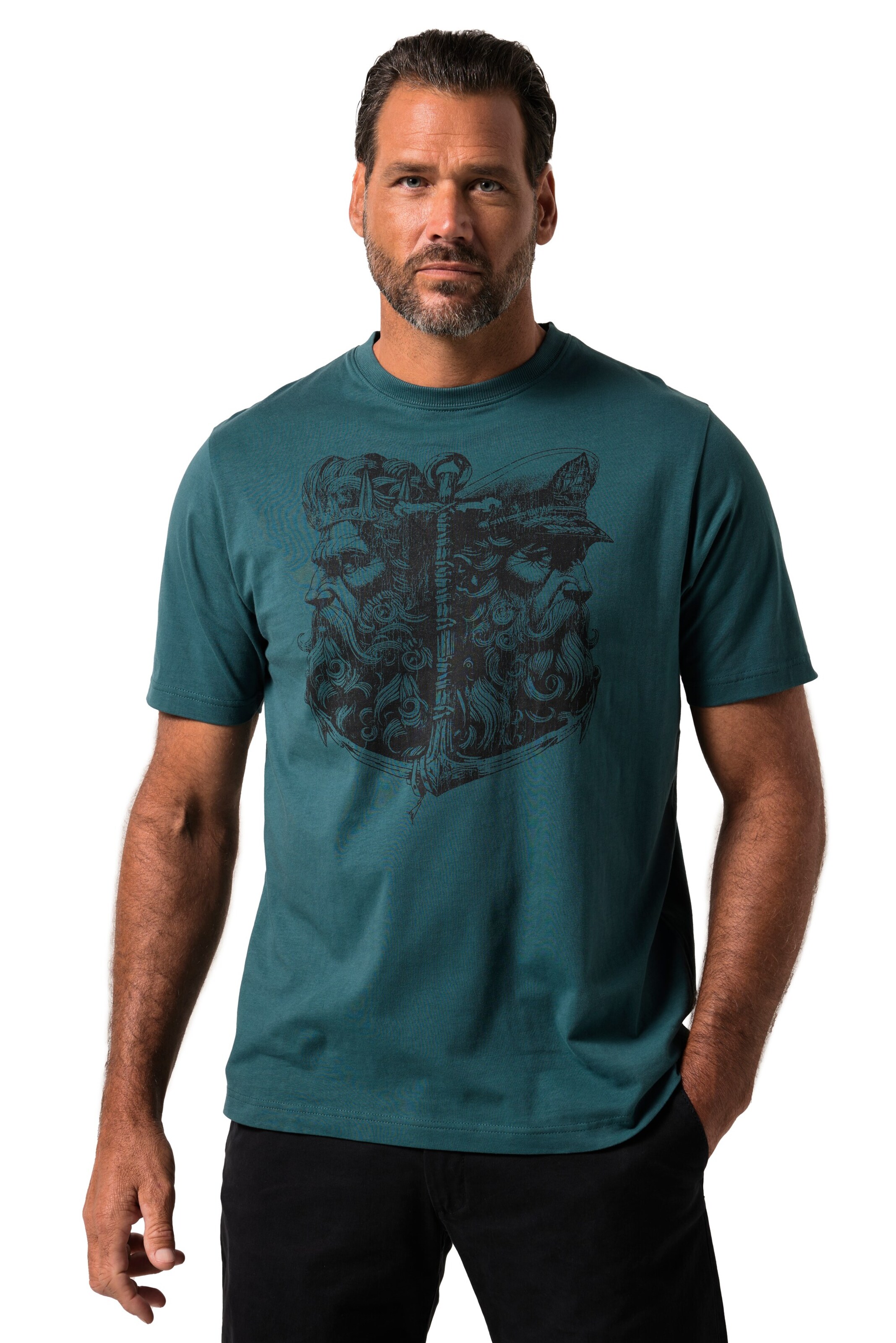 JP1880 Shirt in Green: front