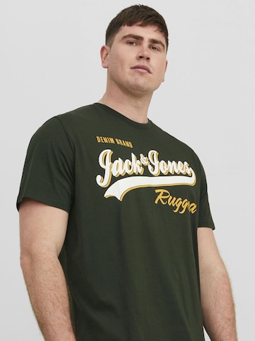 Jack & Jones Plus - Camiseta en verde