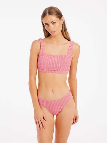PROTEST Bustier Bikini 'PRTNancy' in Pink