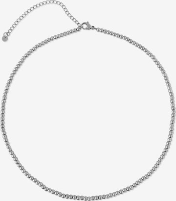 Akitsune Necklace 'Delight' in Silver: front