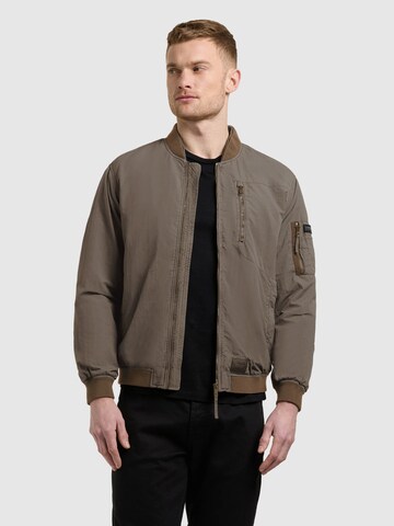 Veste mi-saison 'Ibe' khujo en marron