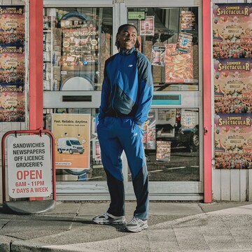 Vestes d’entraînement 'Legacy' new balance en bleu