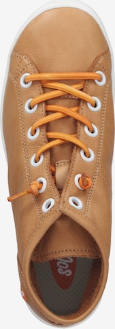 Softinos High-Top Sneakers in Orange