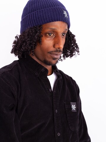 Manufaktur13 Beanie 'Heavy Knit' in Blue
