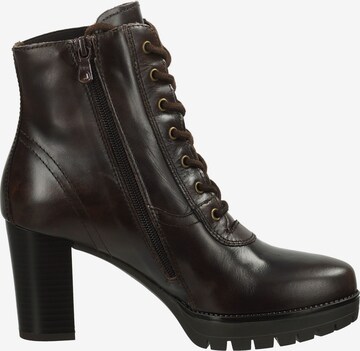 Nero Giardini Lace-Up Ankle Boots in Brown