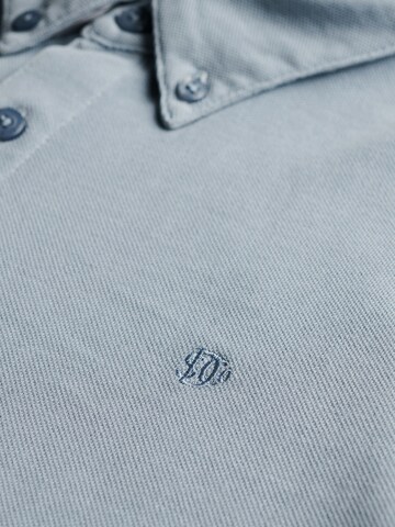 Fit confort Chemise 'Vintage Destroy' Superdry & Co en bleu