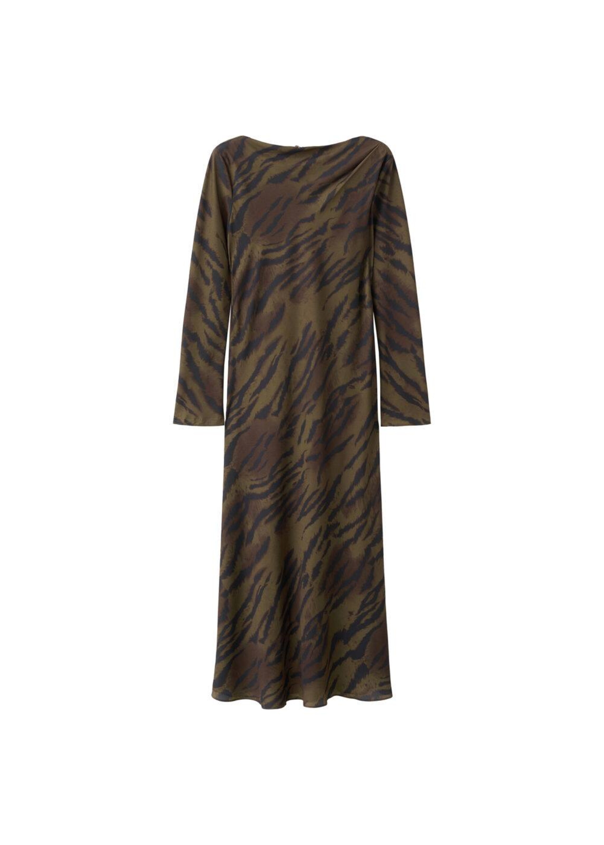 MANGO Dress in Brown: front