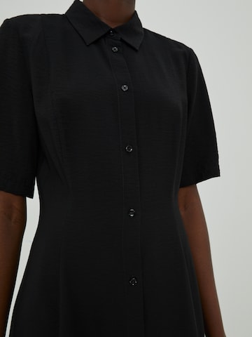 EDITED Shirt dress 'Laila' in Black