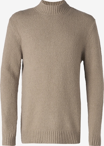 brūns DRYKORN Džemperis 'ZAYN 10': no priekšpuses