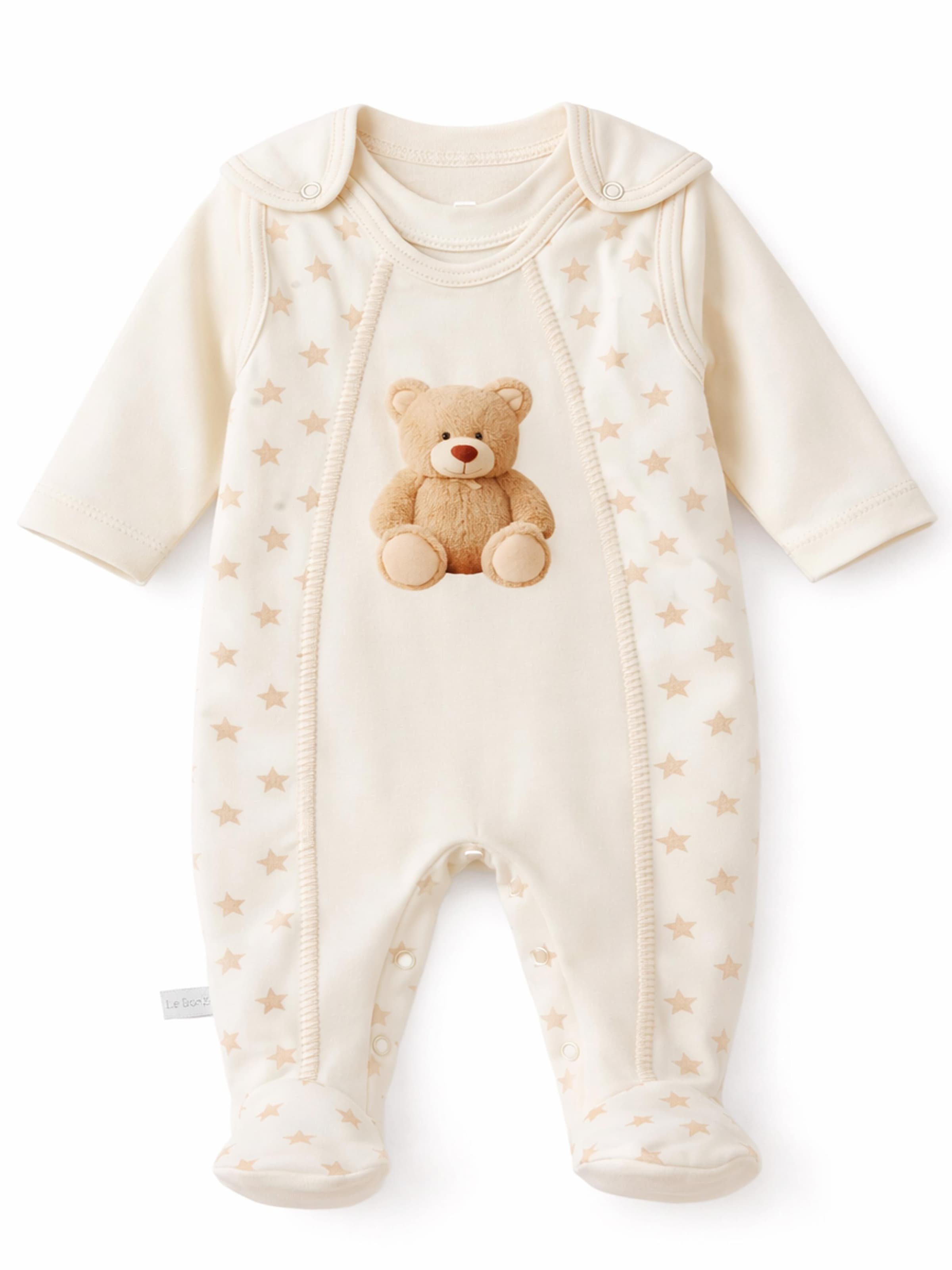 La Bortini Set‌‌‌ in Beige: Vorderseite