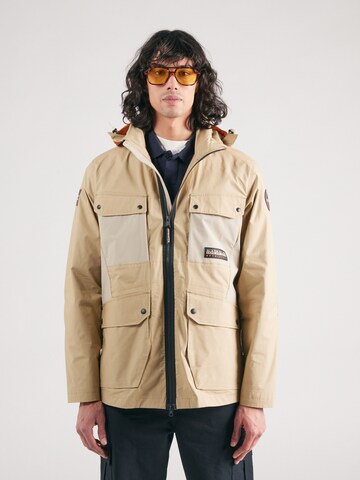 NAPAPIJRI - Chaqueta de entretiempo 'A-TEPEES' en beige: frente