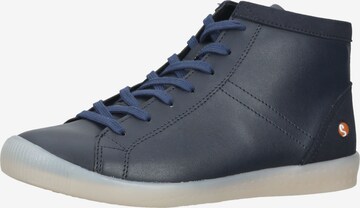 Softinos Ankle Boots in Blue: front