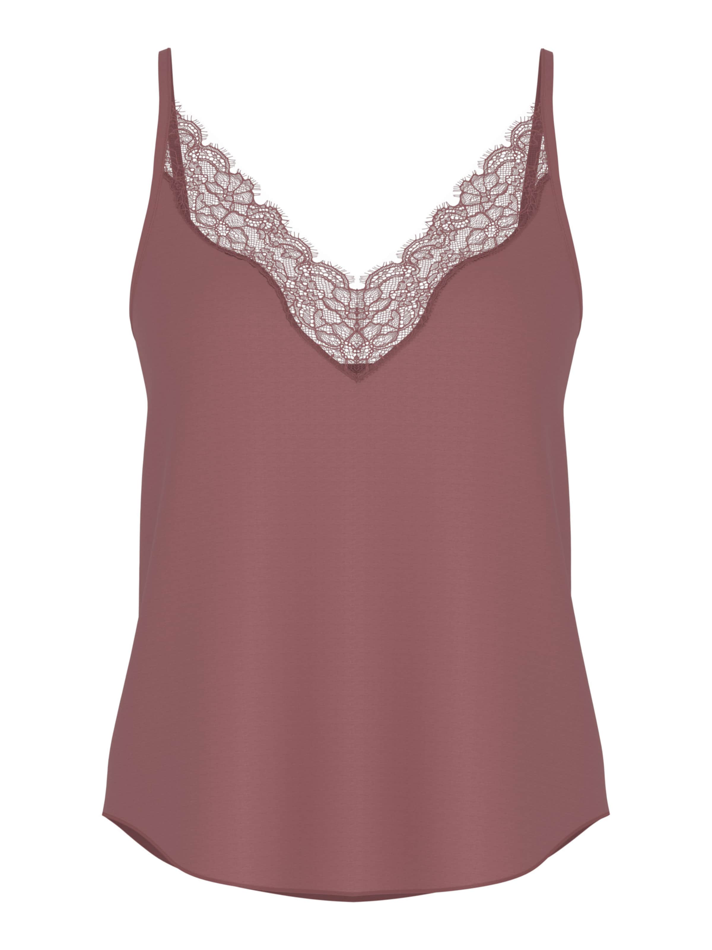 Mey Top in Brown: front