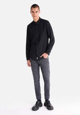 COLINS Regular Fit Hemd in Schwarz: Vorderseite