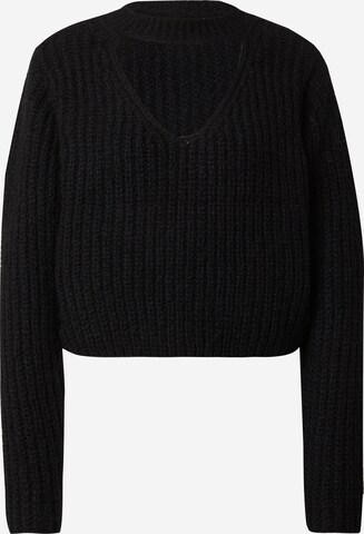 Pull-over 'HENRIETTA' ONLY en noir : devant