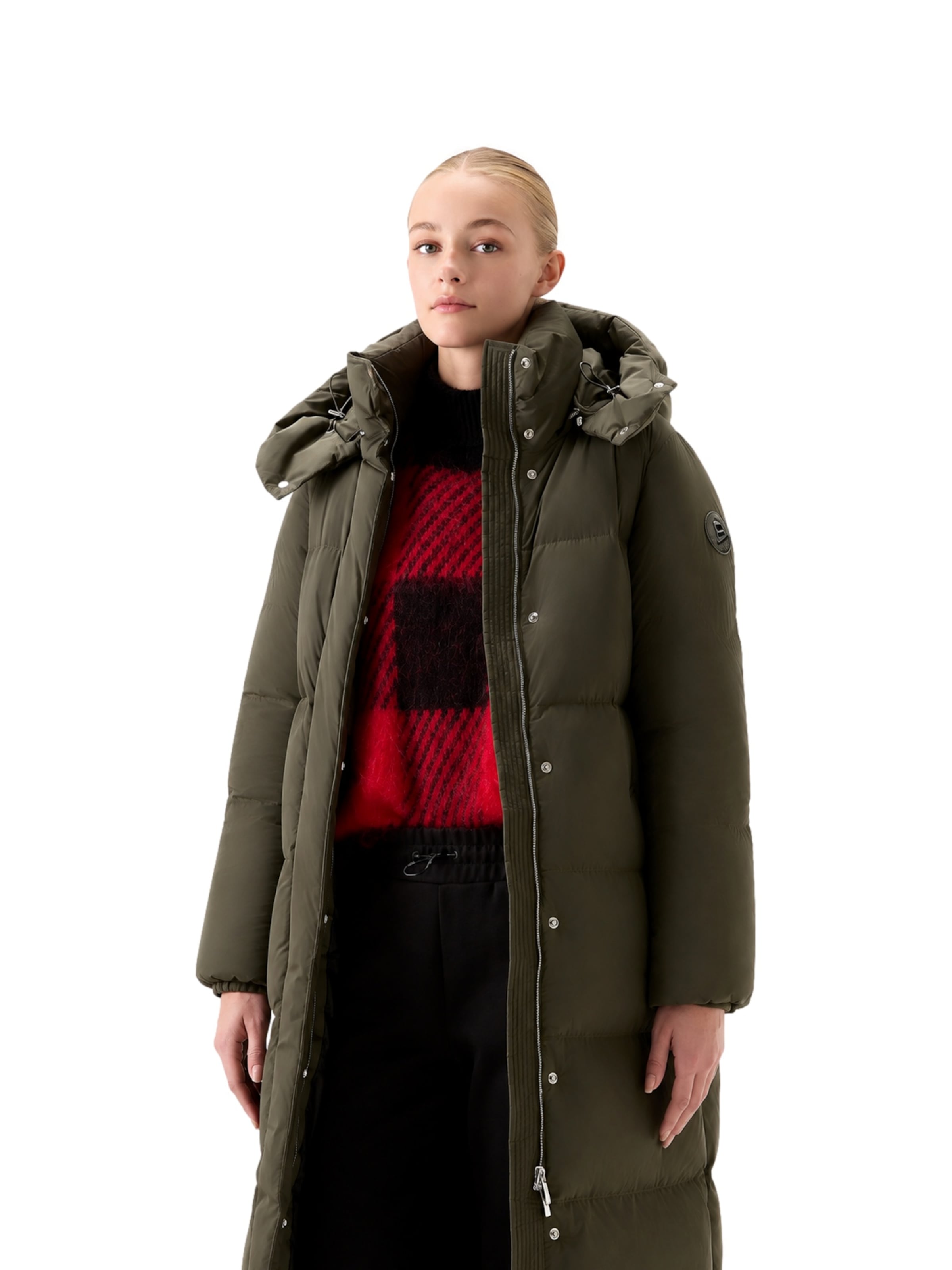 Woolrich Wintermantel 'Aurora' in Groen