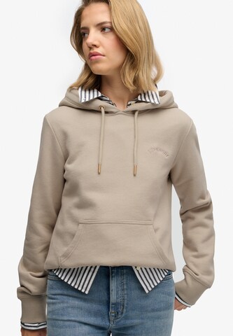 Superdry & Co Sweatshirt in Beige: front
