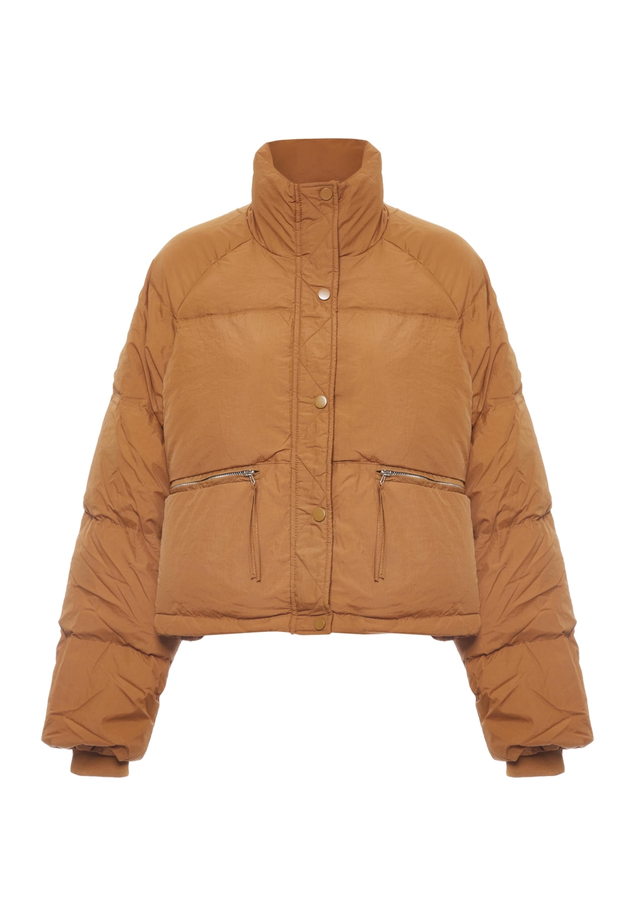 MYMO Přechodná bunda – žlutá: přední strana