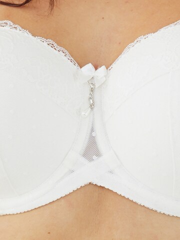 SugarShape Bandeau BH 'Diamond' in Wit