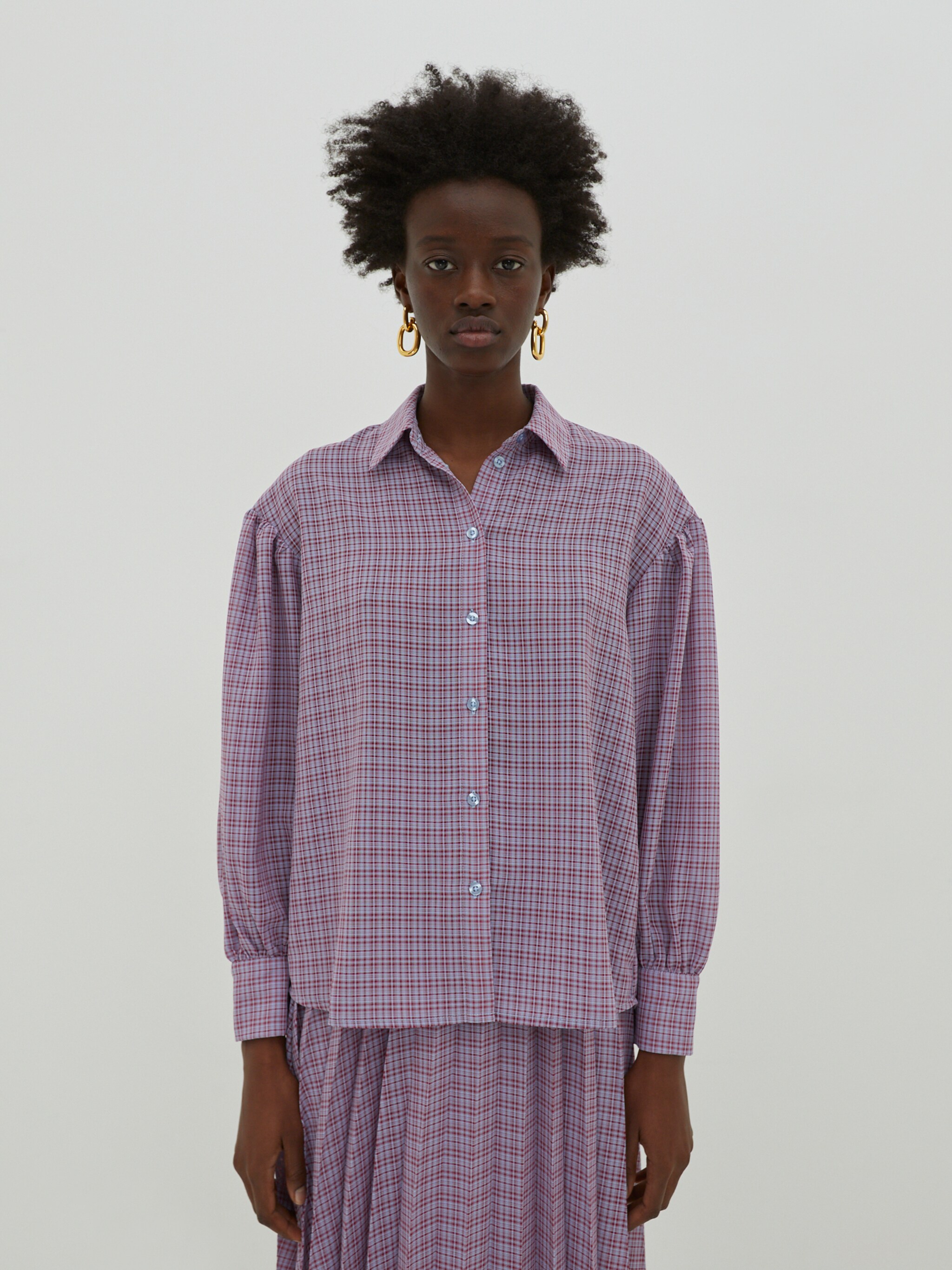 EDITED Producten Blouse 'Emina' Navy