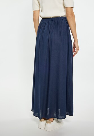 usha WHITE LABEL - Falda en azul