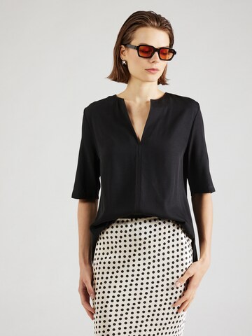 TOMMY HILFIGER Bluse in Schwarz: Vorderseite