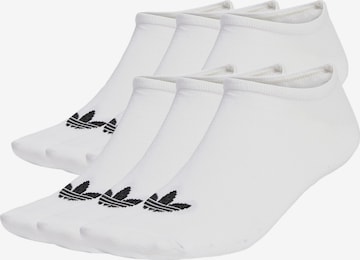 ADIDAS ORIGINALS Κάλτσες 'Liner 6 Pairs' σε λευκό: μπροστά