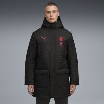 PUMA Sports jacket 'AC Milan' in Black: front